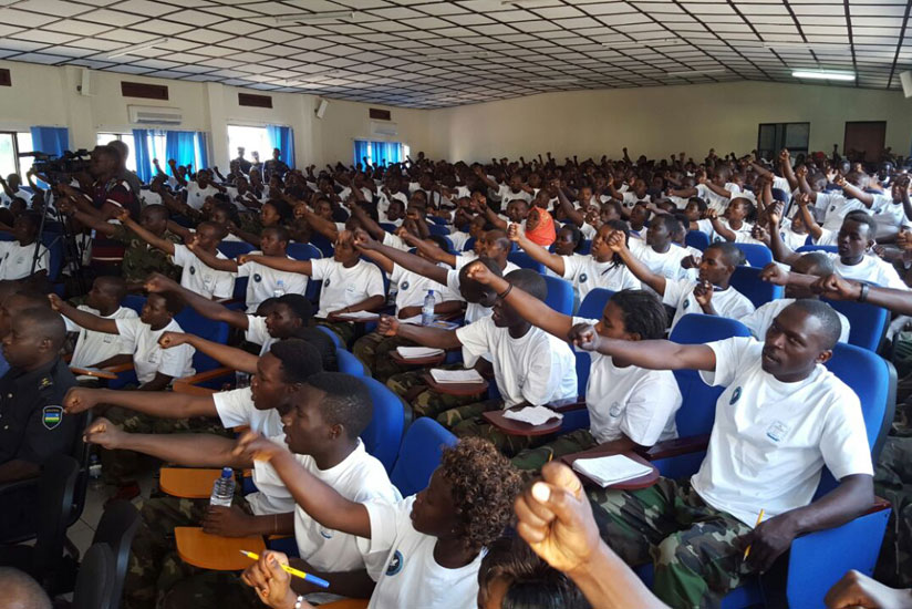 Some of the participants during the training in Musanze District on Saturday. (Courtesy)