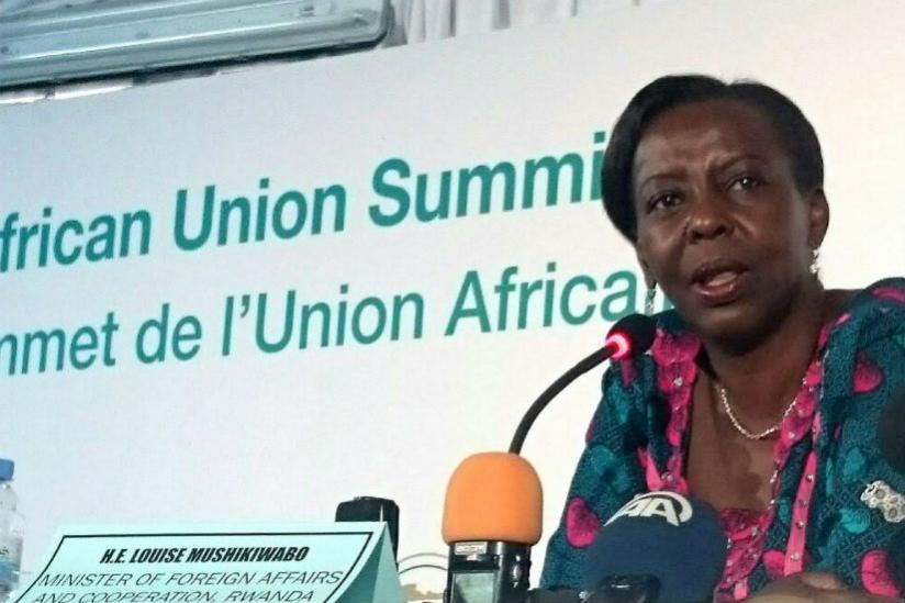 Louise Mushikiwabo, Rwanda's Minister for Foreign Affairs. / Internet photo.