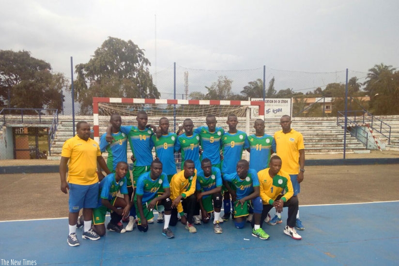 Rwanda U-18 team in Cameroon