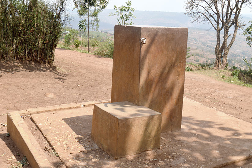 Many of the taps in Gasange sector in Gatsibo district like this one pictured have not had any water in a long time. / Robert Irakoze