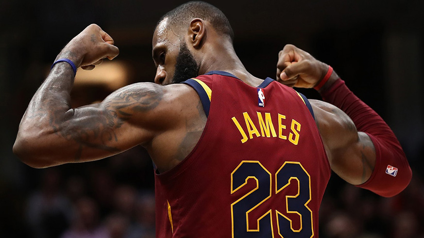 Lebron James posted 29 points to guide Cavaliers to finals of the Eastern Conference. Net photo