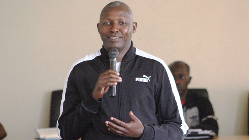 Rwanda Athletics Federation's President Fidele Mubiligi. (File)