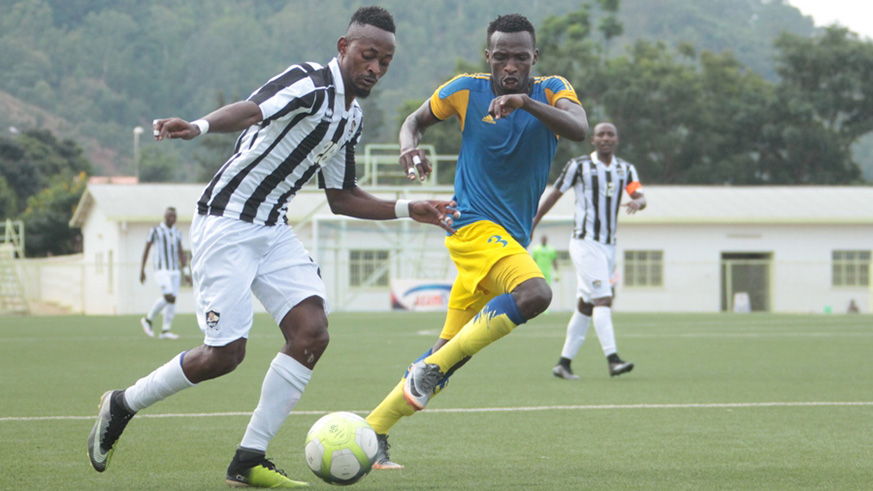 Issa Bigirimana (Left) got on the score sheet.