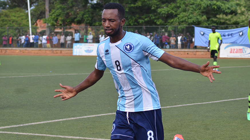 Former Police FC forward Justin Mico has joined Sofapaka for the next season . Sam Ngendahimana.