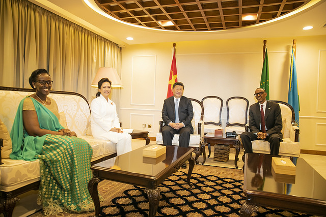 President Kagame and First Lady Mrs Jeannette Kagame received President Xi JinPing and First Lady Peng Liyuan to Rwanda, for a two-day State Visit, in Kigali from 22 to 23 July 2018.