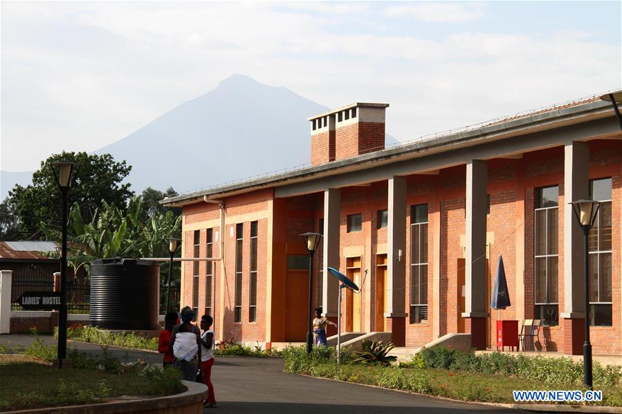 A view of IPRC-Musanze. As the largest polytechnic in northern Rwanda, the college is playing an important role in training technical persons in Rwanda. / Xinhua/Lyu Tianran