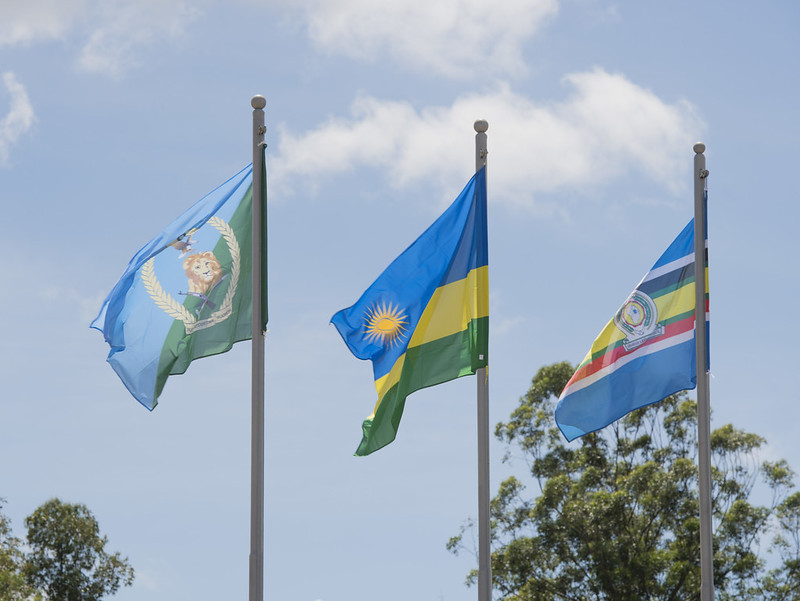 President Kagame arrives at the Rwanda Military Academy in Gako for a periodic meeting of the Rwanda Defense Forces (RDF) Command Council. / Village Urugwiro