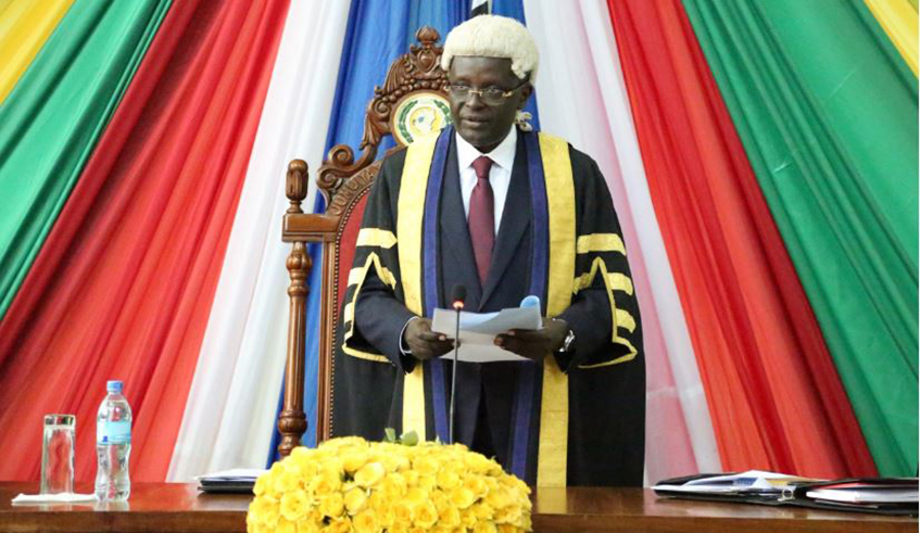 East African Legislative Assembly Speaker Martin Ngoga. / Photo: Courtesy.