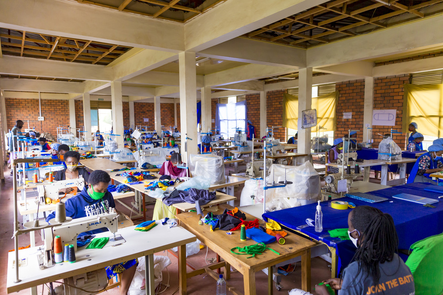 A woman at work at Weya Creations Garment Factory in Kigali. Through its â€˜Open Calls Programmeâ€™, the National Industrial Research and Development Agency (NIRDA) is helping garment manufacturers to upgrade their equipment. / Photo: Courtesy