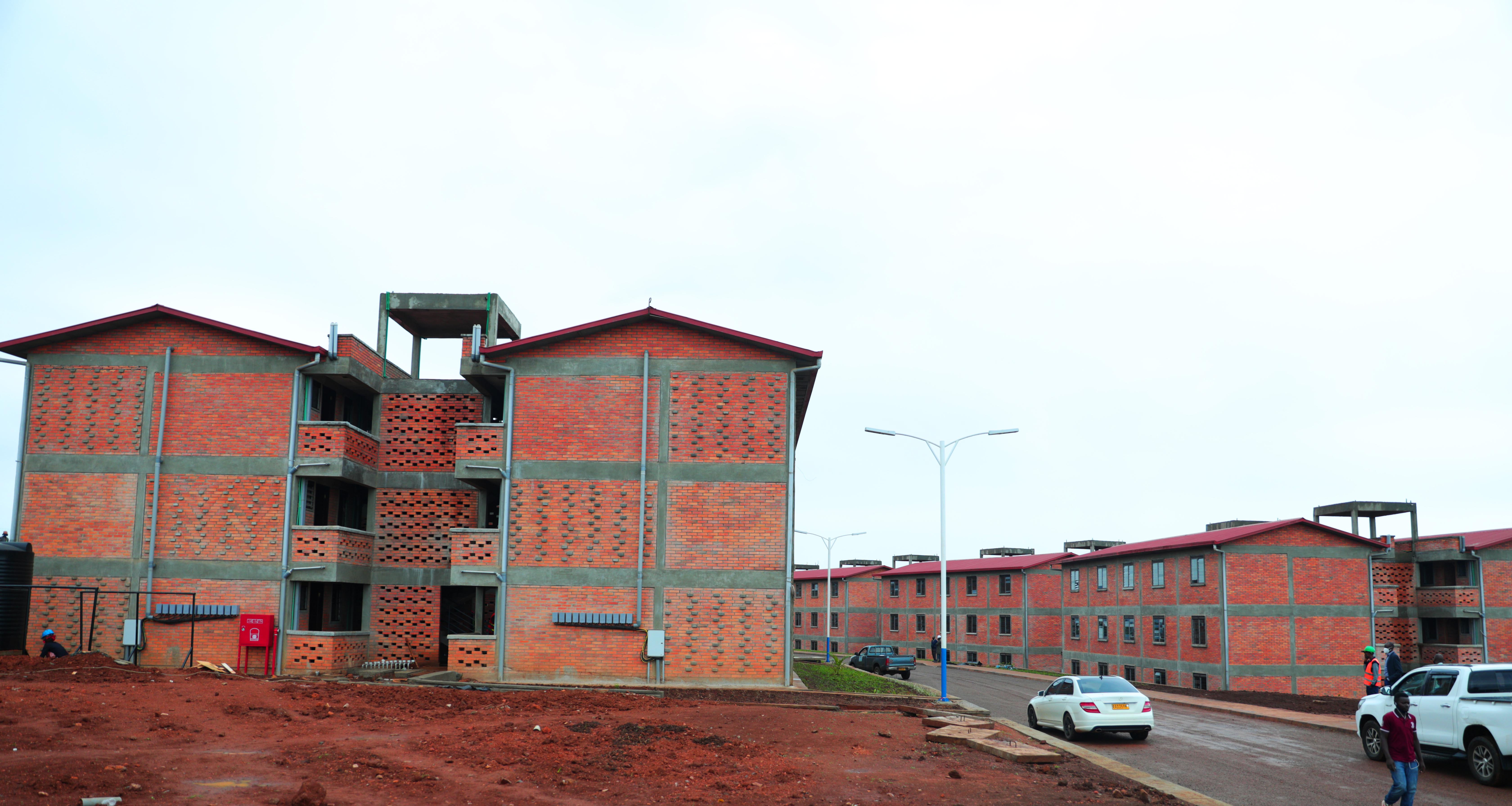 Busanza residential estate where over 1,000 Kangondo families have to be relocated to  in Kicukiro District. / All photos by Sam Ngendahimana