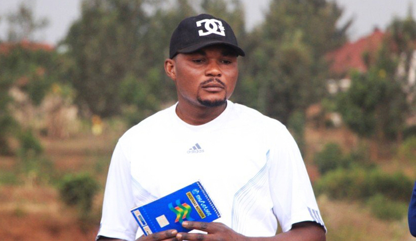 Gorilla FC assistant coach Lomami Marcel. / Photo: File.