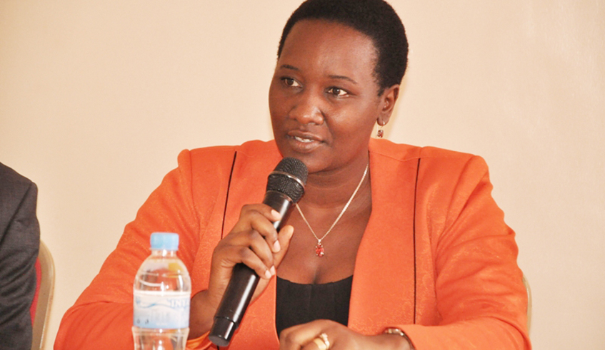 Julienne Uwacu, the Director General of the Genocide Survivors Assistance Fund. / Photo: File.