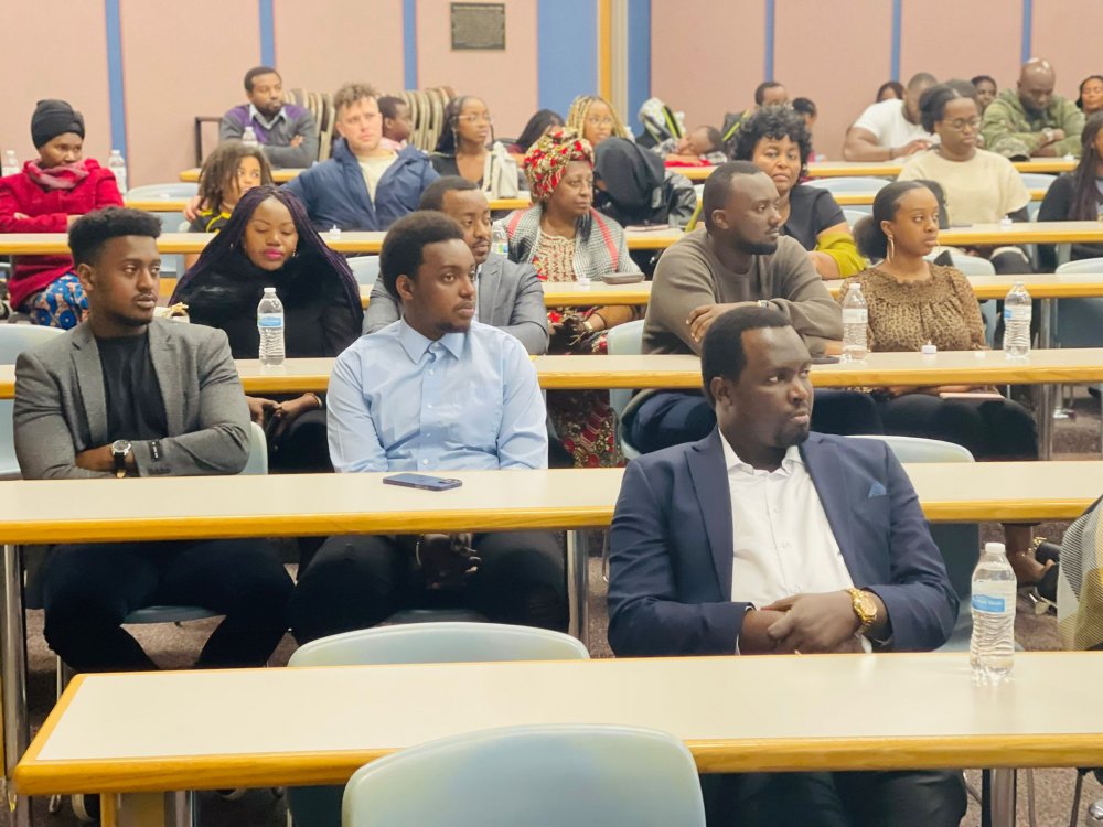 Rwandan Diaspora living in the Midwestern United States during the commemoration event. / Courtesy