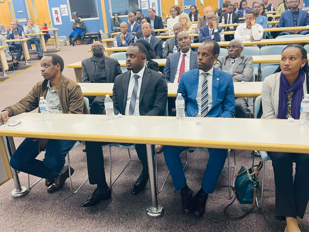 Rwandan Diaspora living in the Midwestern United States during the commemoration event. / Courtesy