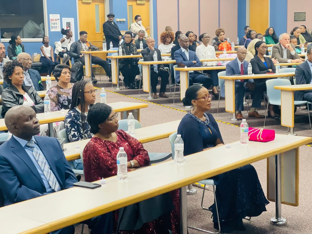 Rwandan Diaspora living in the Midwestern United States during the commemoration event. / Courtesy